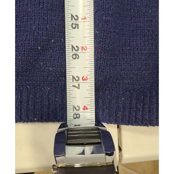 Harry Potter Weasley Jumper Blue Gold "H" Knit Holiday Christmas Sweater Size 2 - Picture 6 of 6